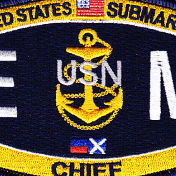 EMC-SS Submarine Chief Electrician's Mate Patch