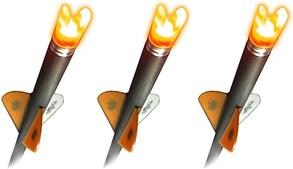 High-Performance Crossbow Nocks with LED Light – Essential for Precision, 3-Pack