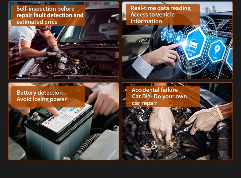 NEW Upgraded OBD2 Scanner Code Reader Car Check Engine Fault Diagnostic Tool