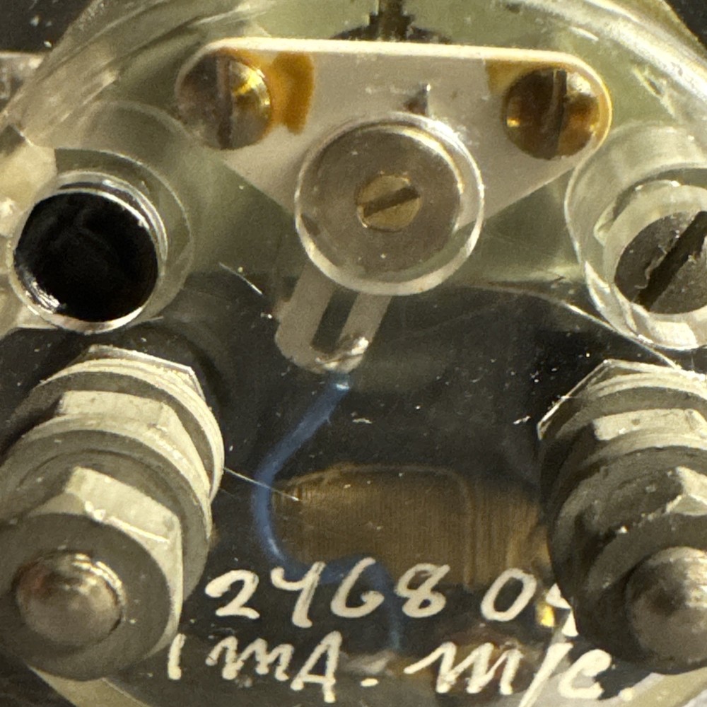 K . W . ELECTRONICS Front mA Meter TRANSCEIVER KW 2000A or B Not sure 2468095 1n