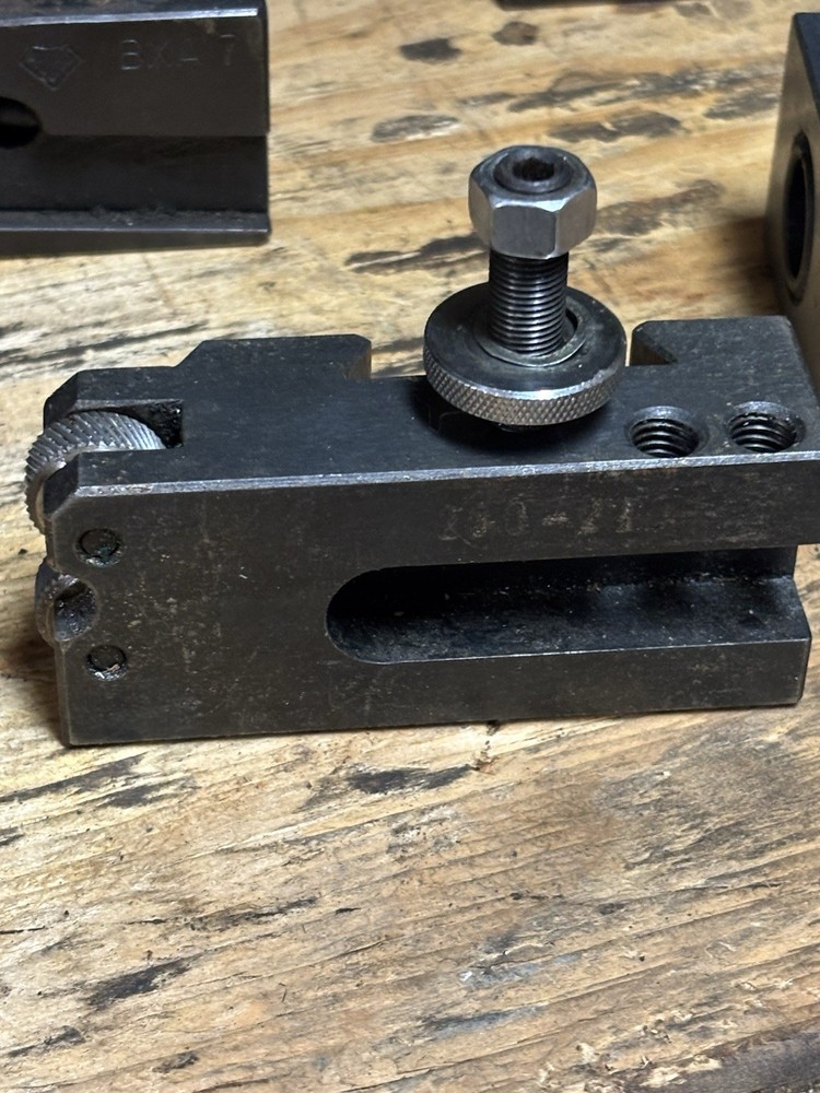 Aloris BXA Quick Change Lathe Tool Post 7 pc Holder Set
