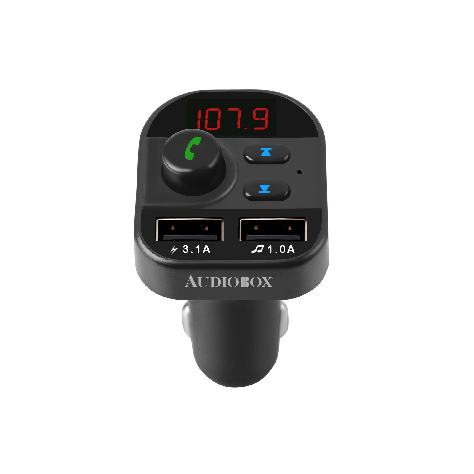 Audiobox TR-10 Bluetooth Multi-Function Transmitter Charger USB/TF With Display