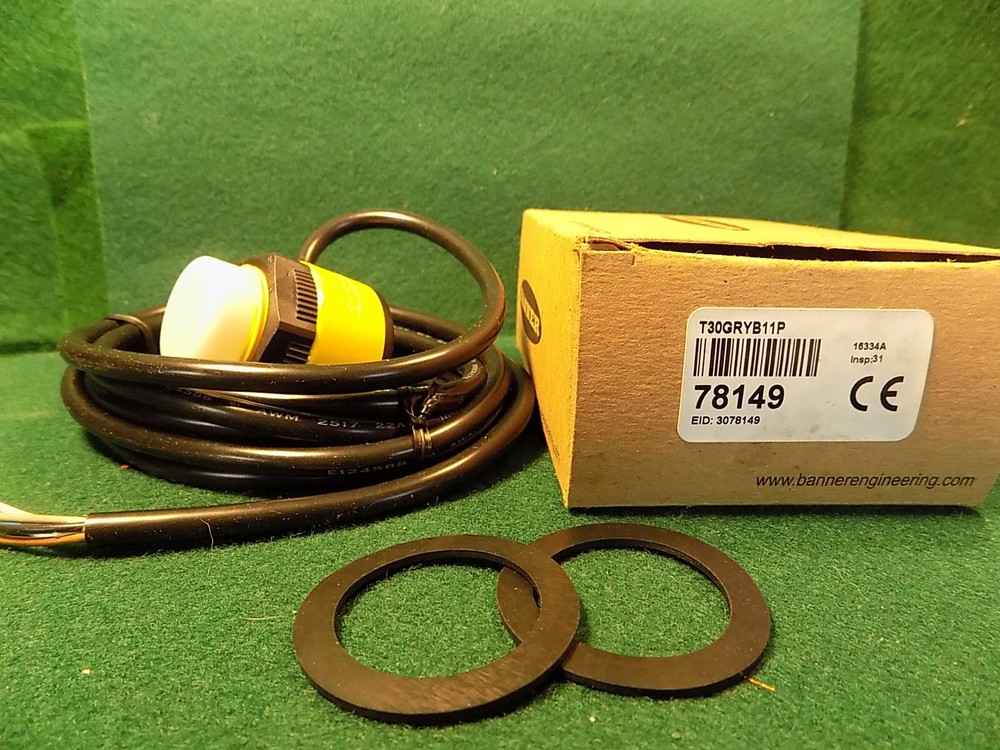 BANNER T30GRYB11P EZ-Light Indicator NIB