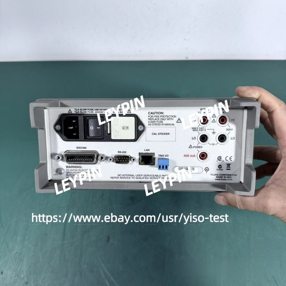 Fluke 8845A Digital Multimeter 6.5 Digit Precision Multimeter /Good function #$