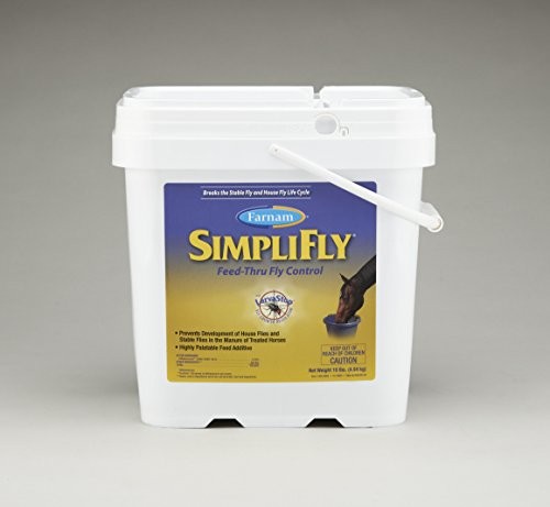 SimpliFly Feed Thru Fly Control for Horses 10 Pound Effective Fly Prevention