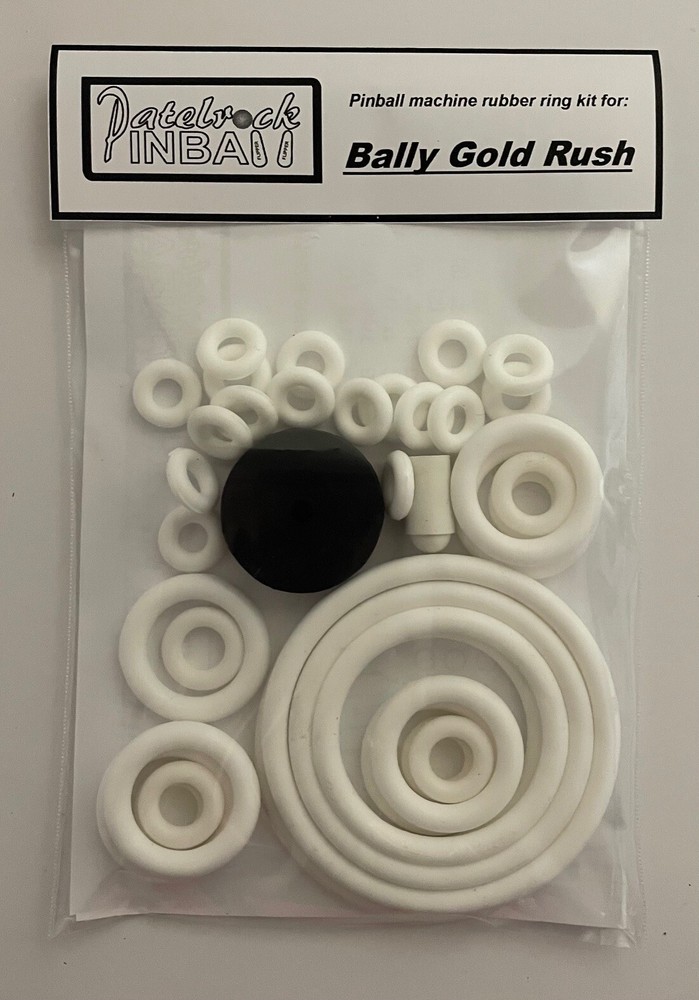1966 Bally Gold Rush Pinball Machine Rubber Ring Kit