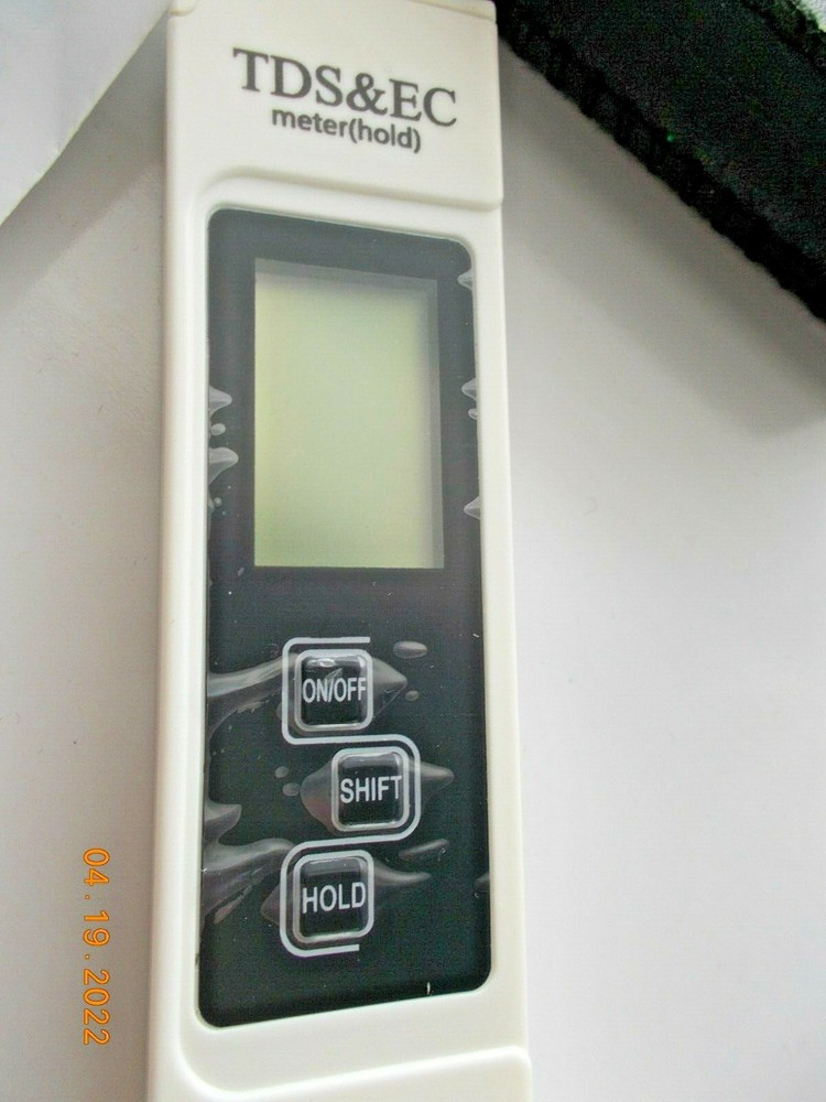 New Multifunction TDS&EC Meter with Hold function, includes Protective Case