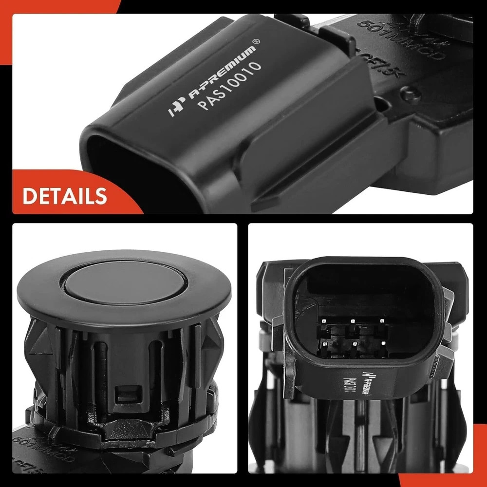 4-PC Reverse Backup Parking Assist Sensor Compatible with Select Toyota