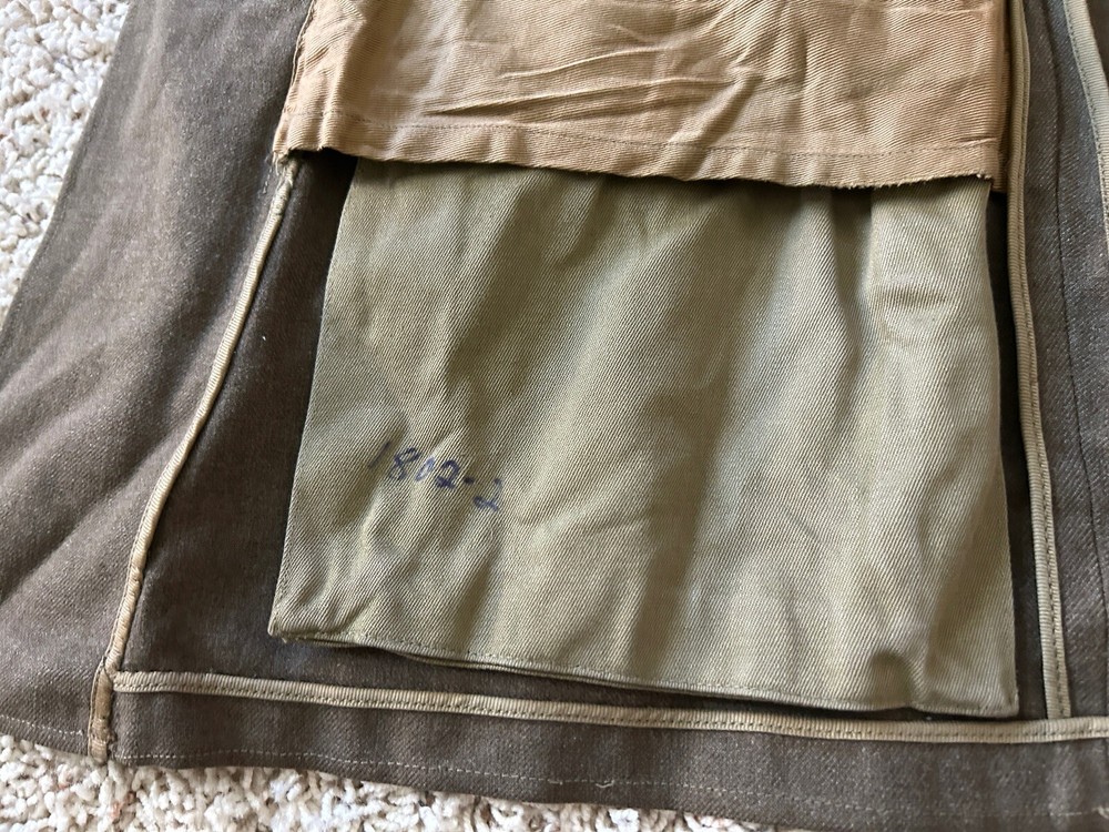 WW2 US Class A Dress Jacket Uniform Coat 37R 1st Service Command Sergeant WWII