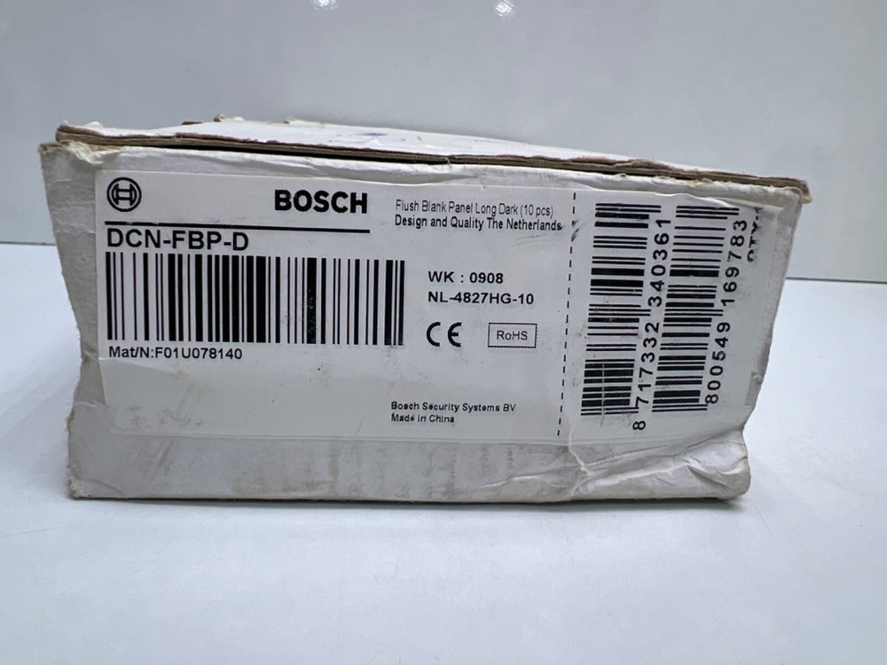 Bosch DCN-FBP-D Flush Blank Panel Long Dark (9 pcs.)