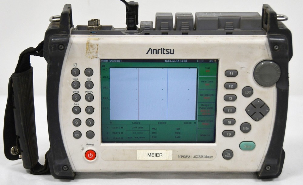 Anritsu MT9083A1 SM OTDR
