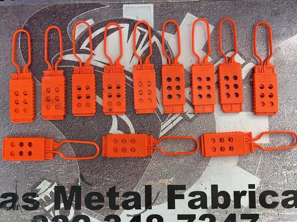 Universal Lockout 6 Lock Orange Qty 12