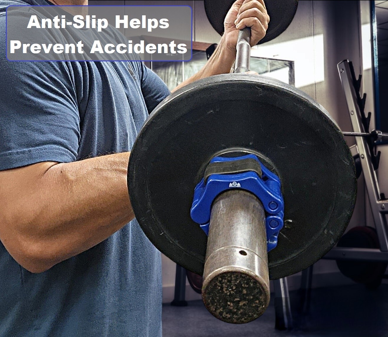 2 Inch Olympic Barbell Clamps Lock Clip Quick Release Collars Standard Gym Bar