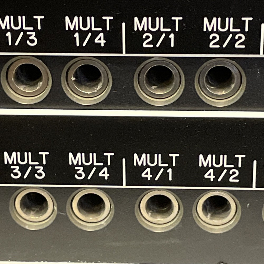 24x2 Audio Patch Bay Panel Rack Mount - COMMUNICATIONS CORPORATION - VERSAPATCH