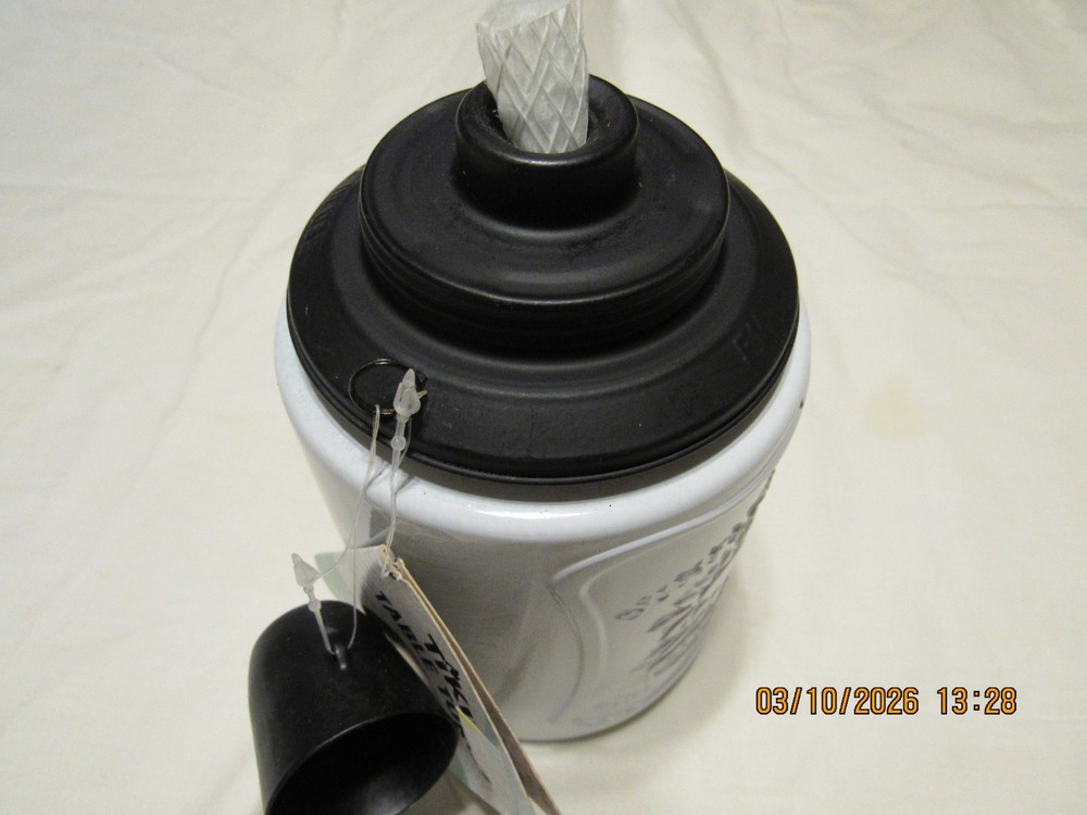 3 - table top tiki torches never used
