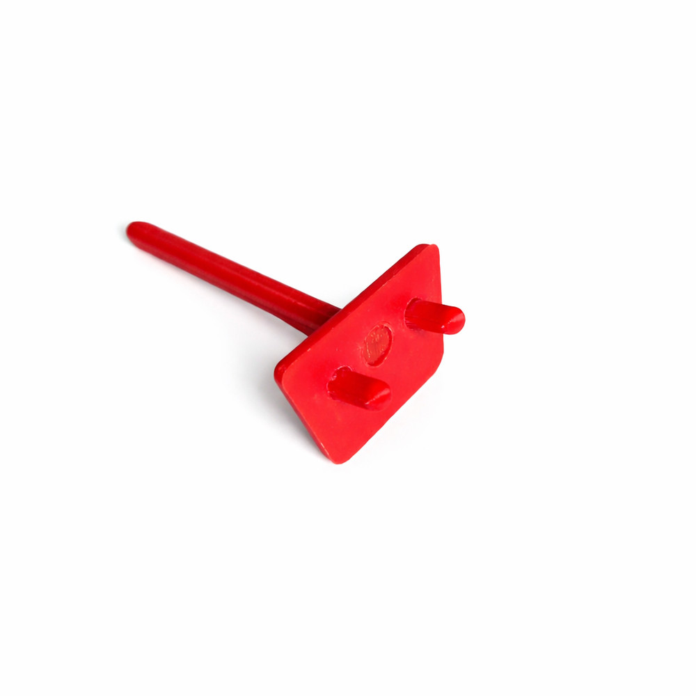 Peg Board Hooks Red Straight LRG Hook x12 NUPEG