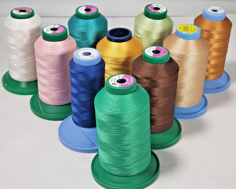 Embroidery Thread 10 pack 6 Isacord 3 Robison 1 R.A
