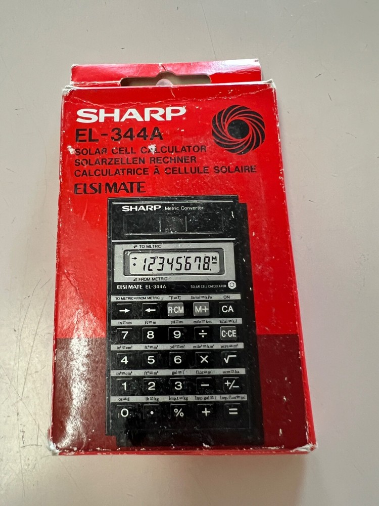 Sharp EL-344A Elsimate, new in box