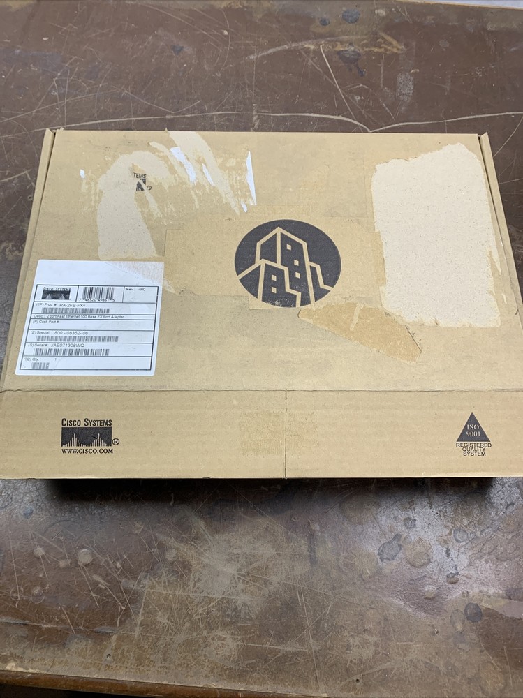 Cisco PA2FE-FX 2 Port Fast Ethernet 100 Base FX Multimode Port Adapter S3