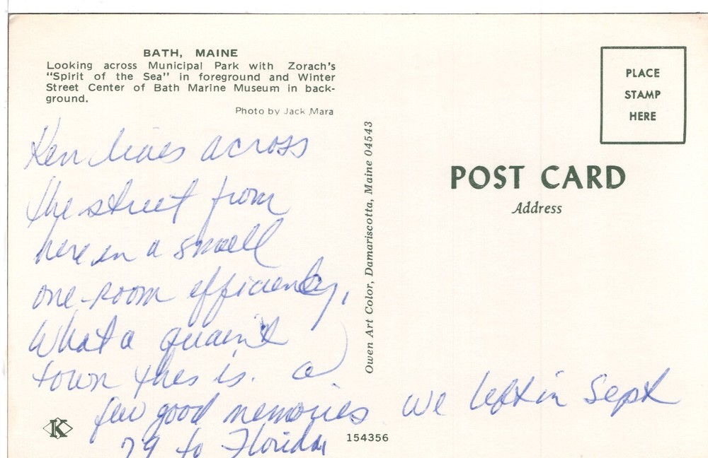 BATH, MAINE - PC2919