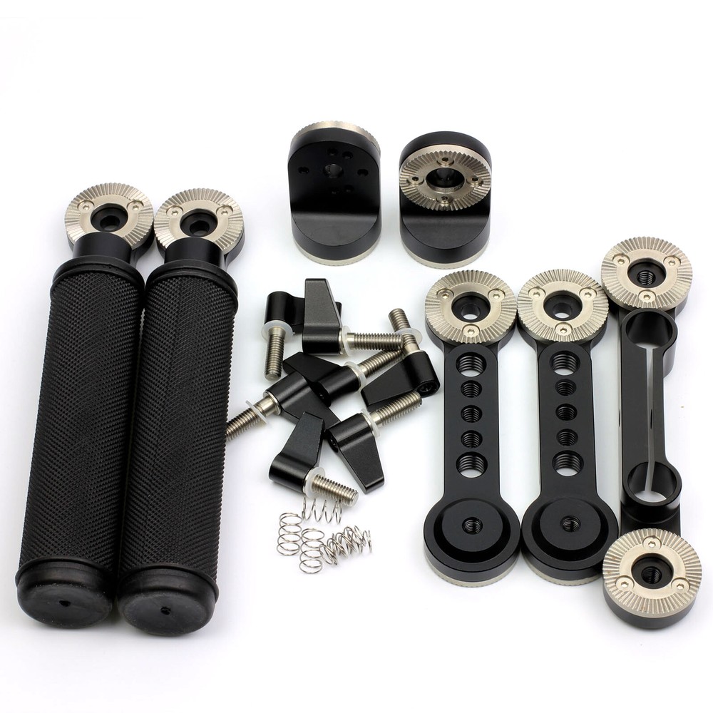 ARRI Type Rosette 15mm Rod Clamp Handle Grip fr Camera Rig Support Matte Box FF