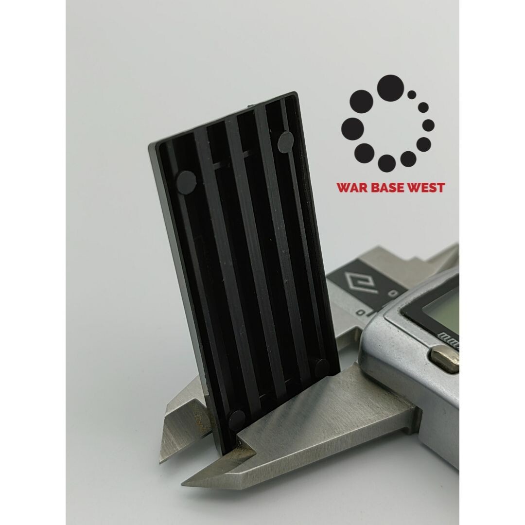 Lot Of 20 25mm X 50mm Rectangular Calvary Bases Used For Warhammer Fantasy