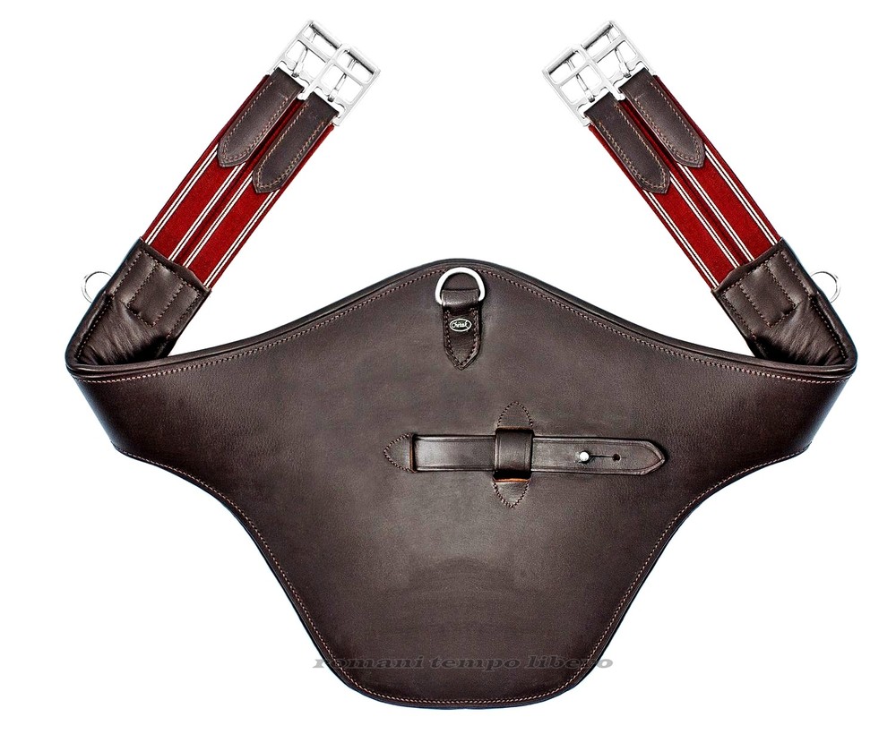 Leather Girth with Parma Pads Chetak
