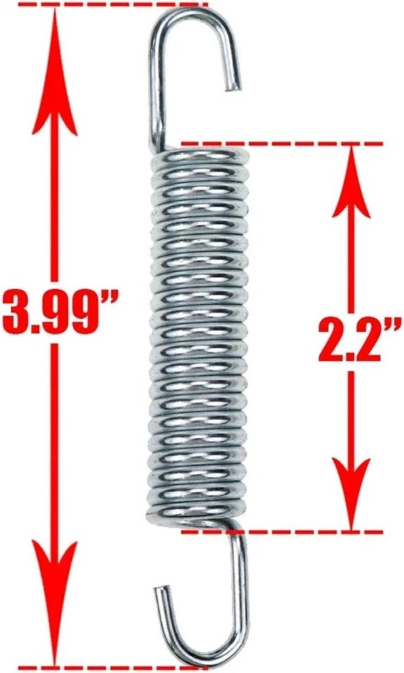 Modengzhe 3 Pcs Motorcycle Kickstand Return Spring Set, Side Stand Spring Brake