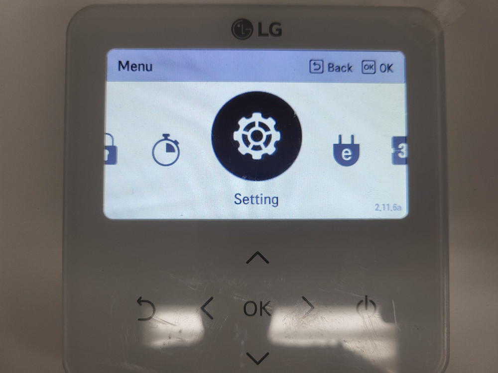 LG PREMTB100 Remote Controller HVAC, 12V