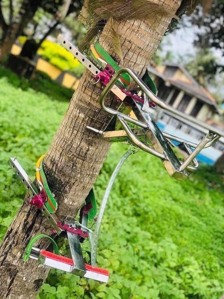 EASY COCONUT TREE Climbing MACHINE TOOL with 100% SAFETY and HIGH QUALITY Quick