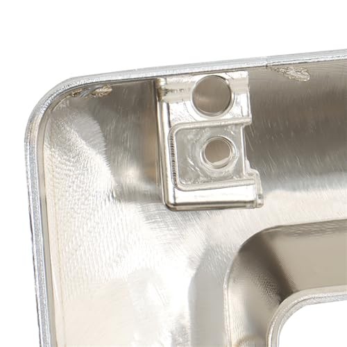 Front Bumper Skid Plate Chrome Plastic Replacement for 2015-2019 Sierra