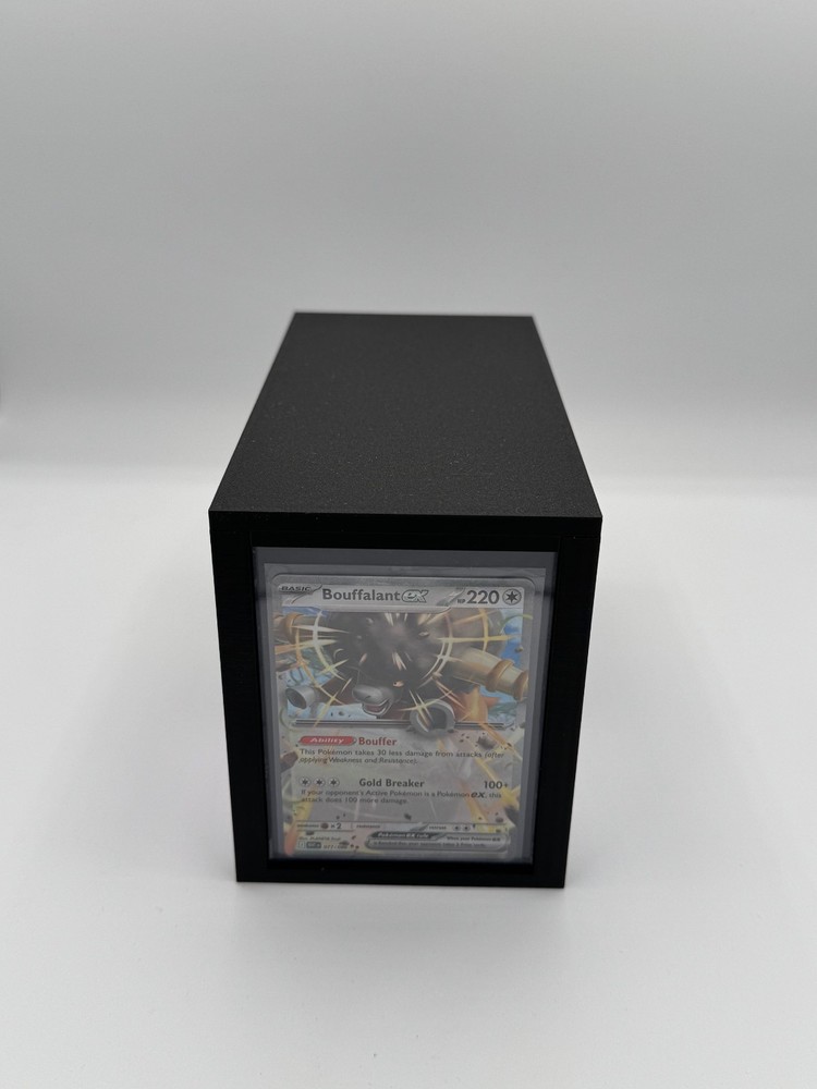 Top Loader Display & Storage Box - Displays 6 Top Loaders + Holds 100 Inside