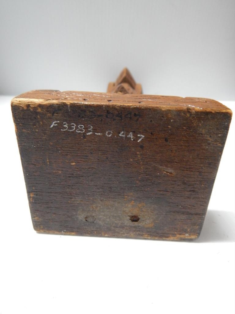 VINTAGE ALASKA TLINGIT INDIAN NW COAST NATURAL RED CEDAR WOOD TOTEM POLE