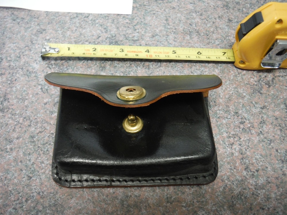 U.S. Army Leather 1987 Dated Agora First Aid Pouch