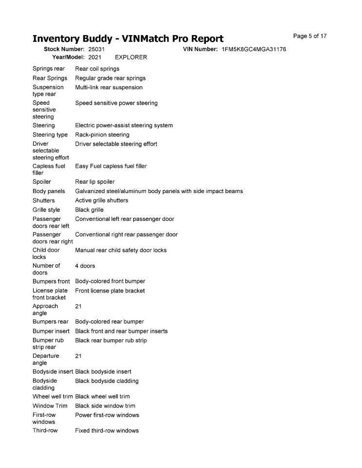 Camera/Projector Camera Windshield Mounted Fits 20-24 AVIATOR 1538441