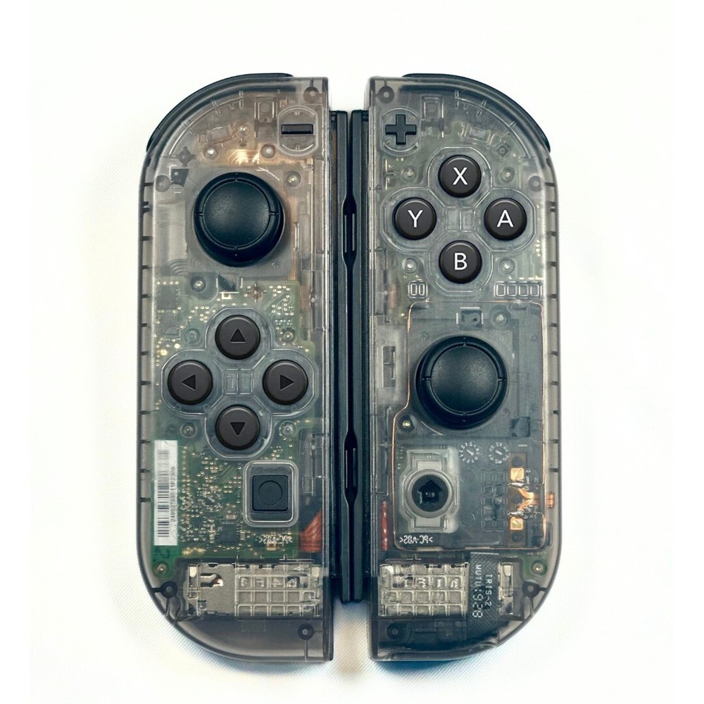 Clear Custom Never Drift Hall Effect Nintendo Switch Joy-Cons OEM Authentic