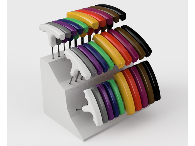 Hex Key T-Handle Holder