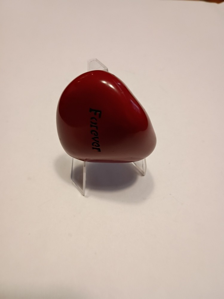 Forever Engraved Rock Red Jasper Quartz Stone Keepsake Unique Strength Stability