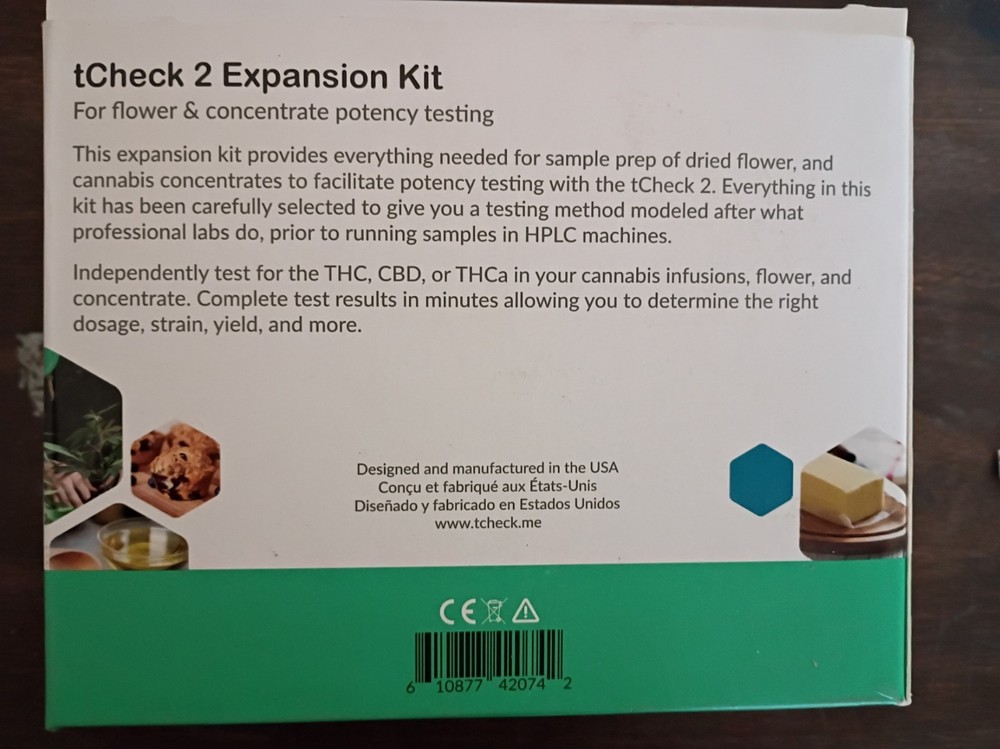 tCheck 2 Flower and Concentrate Expansion Kit