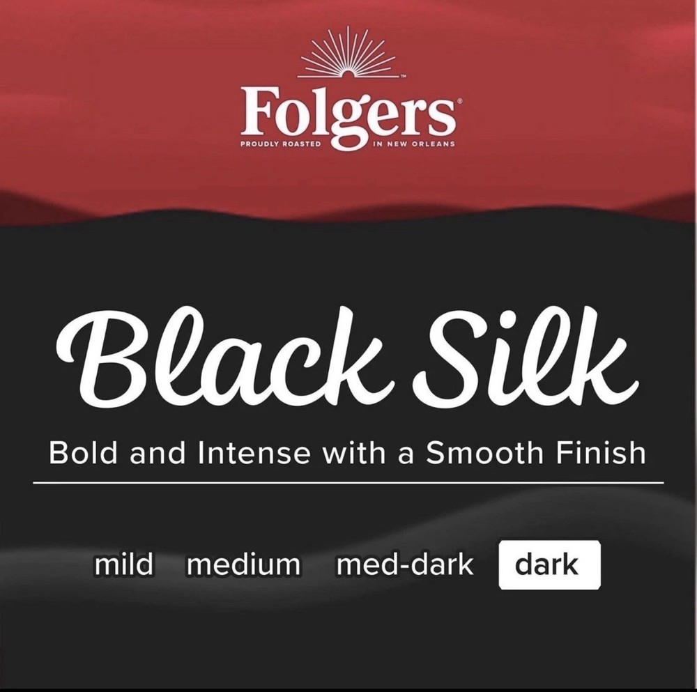Folgers Black Silk Coffee (40.3 oz.) - 4 pack