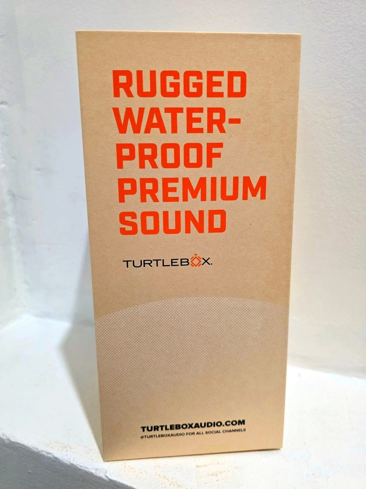 🔥TURTLEBOX RANGER🔥RIVER ROCK, NIB SEALED, WATERPROOF, BLUETOOTH. PORTABLE