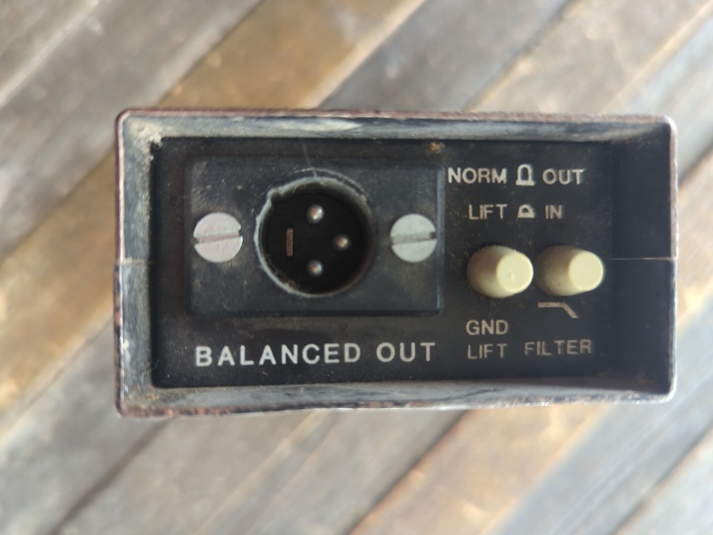 Audio Envelope Systems MINICUBE MC - 220 Active Direct Box. D.I. ***UNTESTED