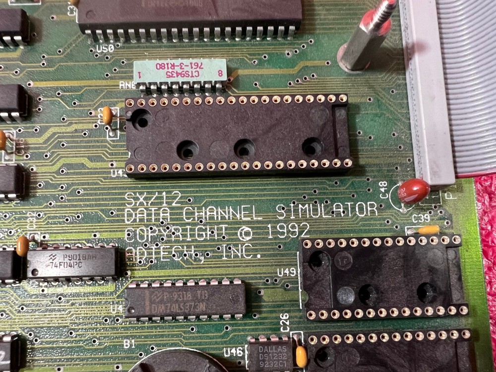 ADTECH SX/12 DATA LINK SIMULATOR Board 7077-01-03C