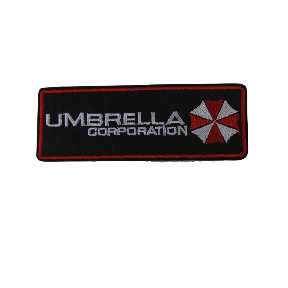 Resident Evil Umbrella Corporation Logo and Name Embroidered Patch
