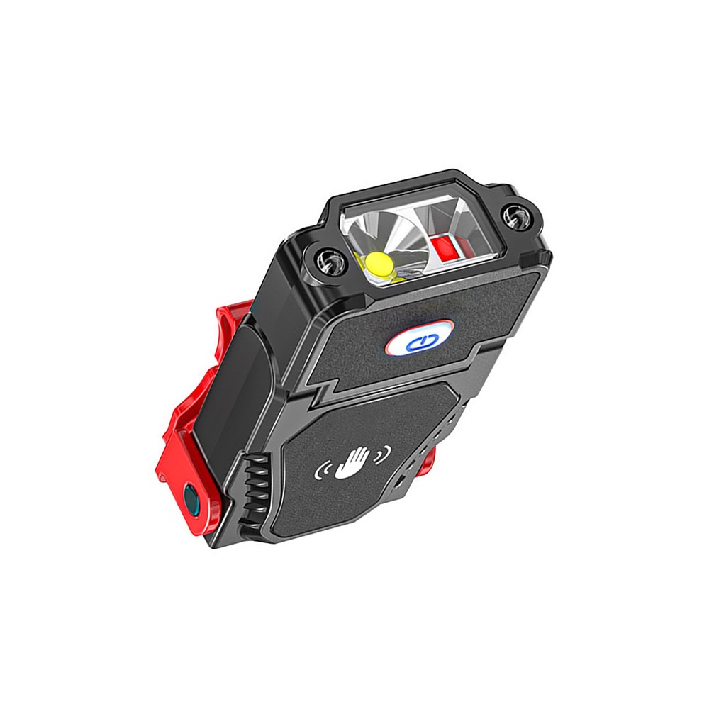 Waterproof Lightweight Type-C Rechargeable Induction LED-Headlamp With Clip