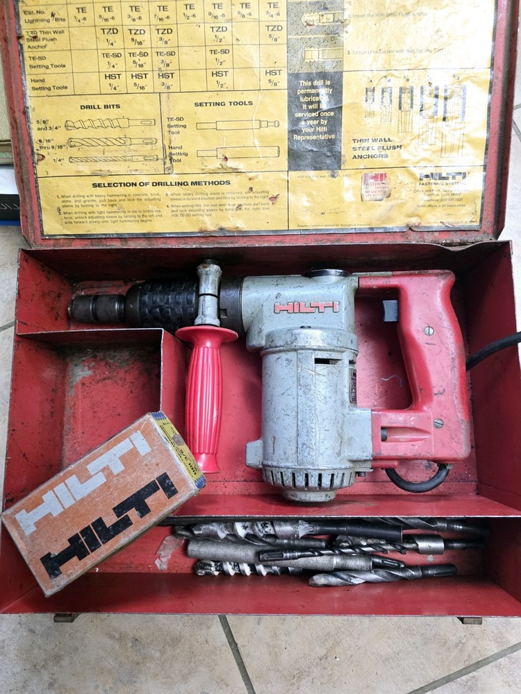 Hilti Tools TE-17 Rotary Hammer Drill