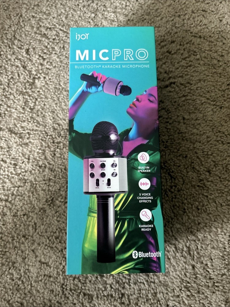 Ijoy MICRO Bluetooth Wireless Microphone & Speaker – New Karaoke Mic