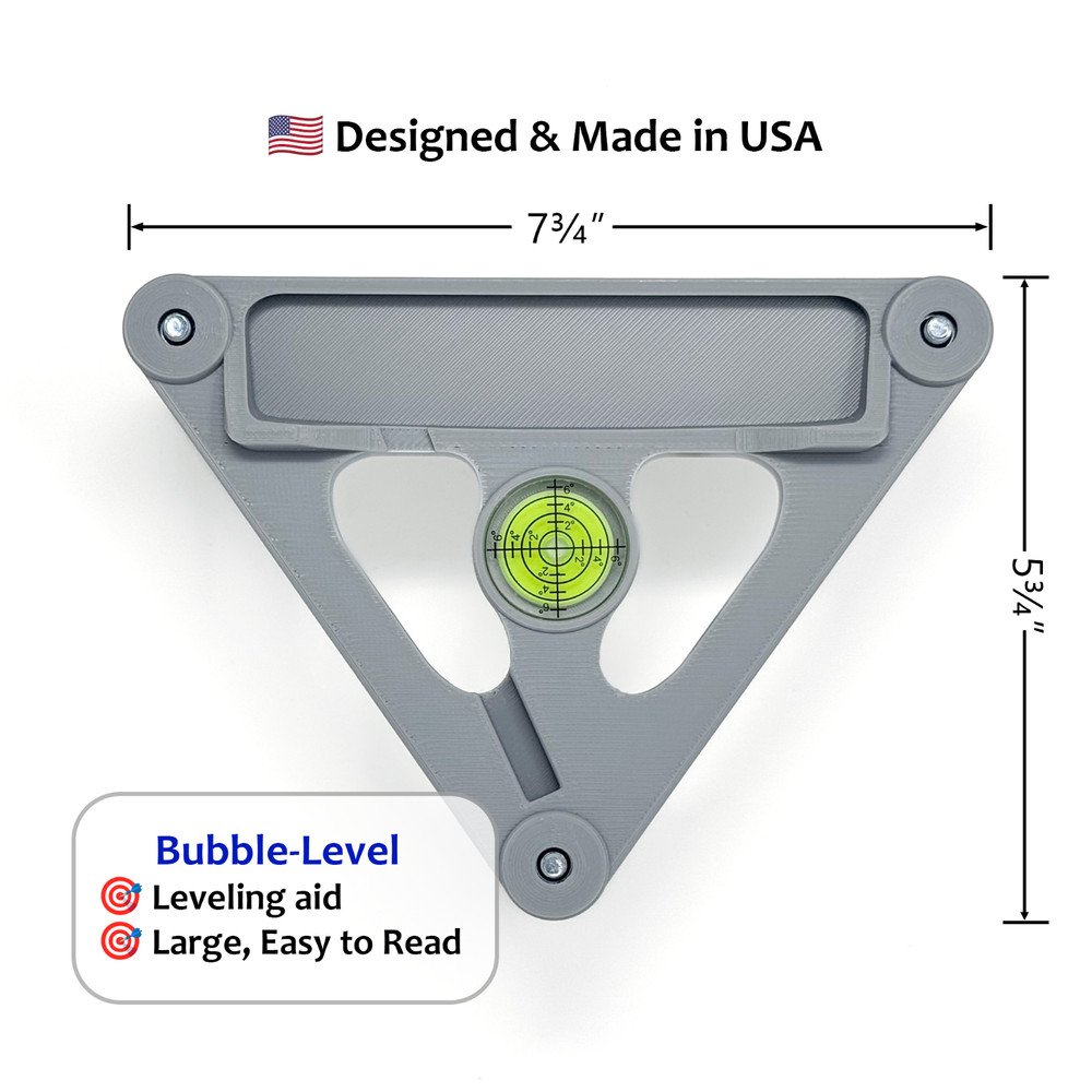 Adjustable Alignment & Leveling Stand for Flightscope Mevo Gen2 / Gen 2