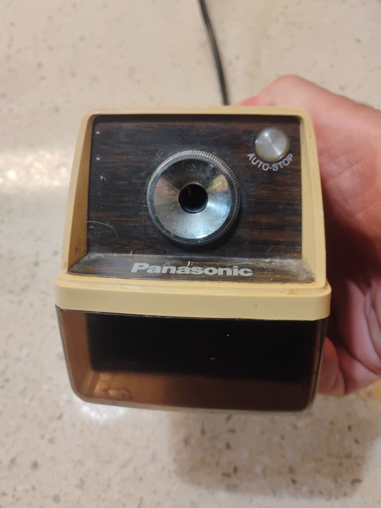 Panasonic Electric Pencil Sharpener KP-33 TESTED & WORKS