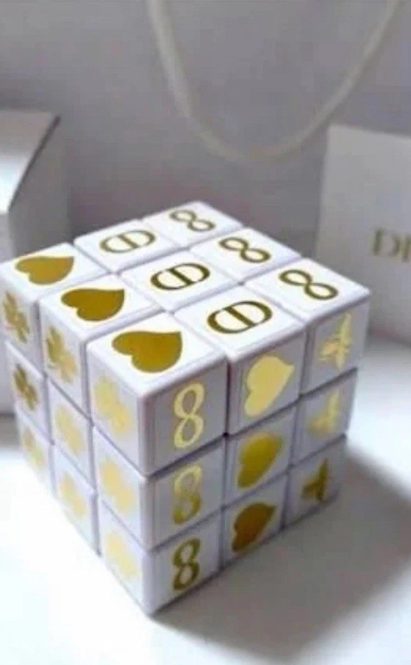 Dior rubik’s cube limited edition still in box